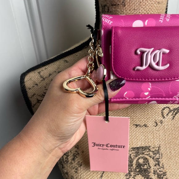 Juicy Couture Handbags - Juicy Couture Cherry 🍒 on Top Trifold Wallet
